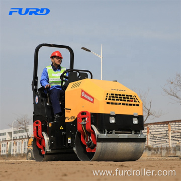 1500kg Full Hydraulic Vibratory Road Roller Compactor Machine